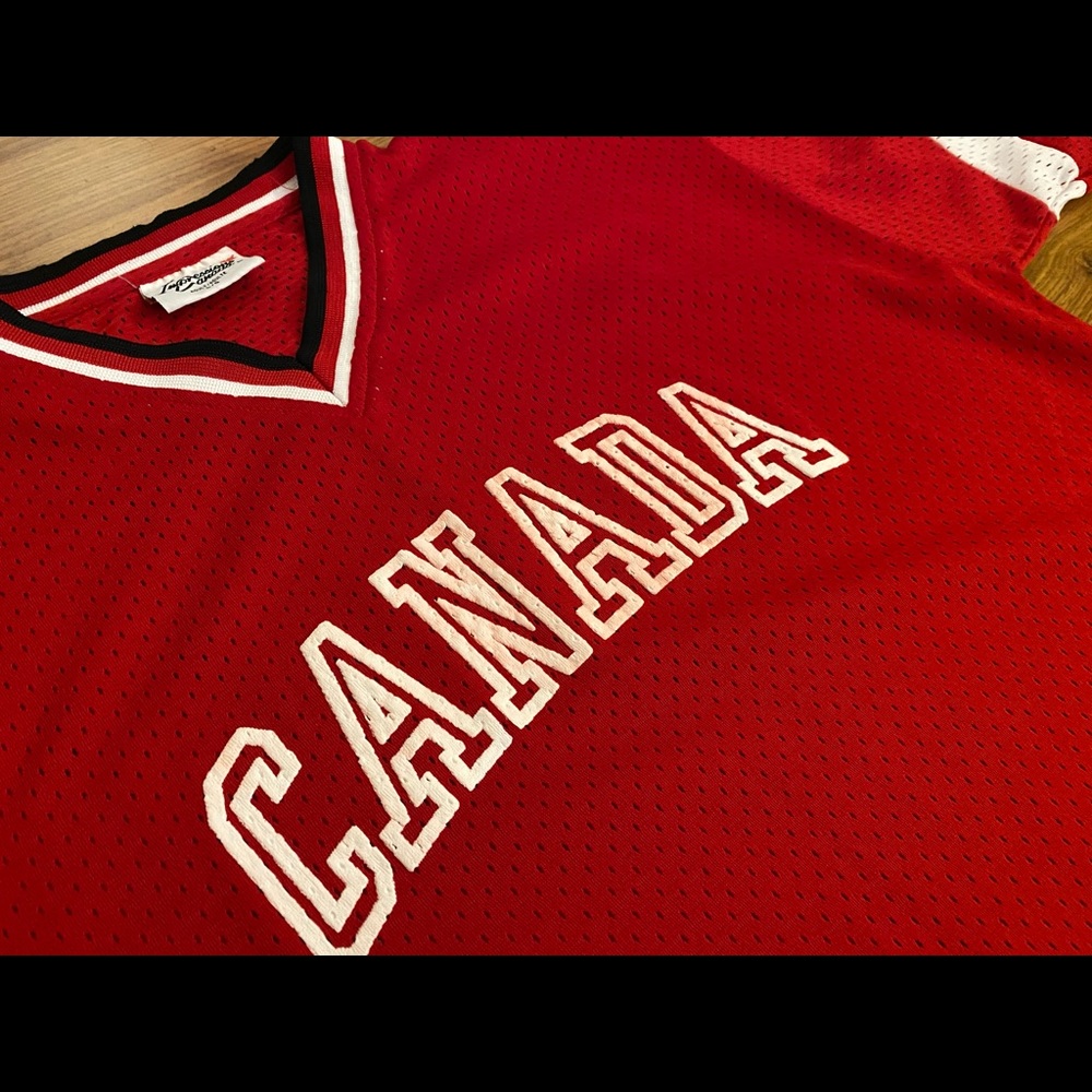 vintage canada hockey jersey